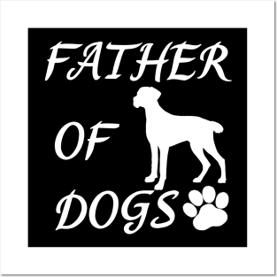 Father of Dogs - Brittany Dog Spaniel Posters and Art